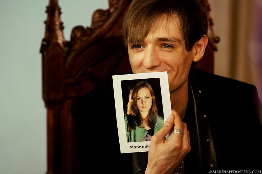 'Battle of Extrasensories' show. Marina Kanygina (Fedoseeva) photography