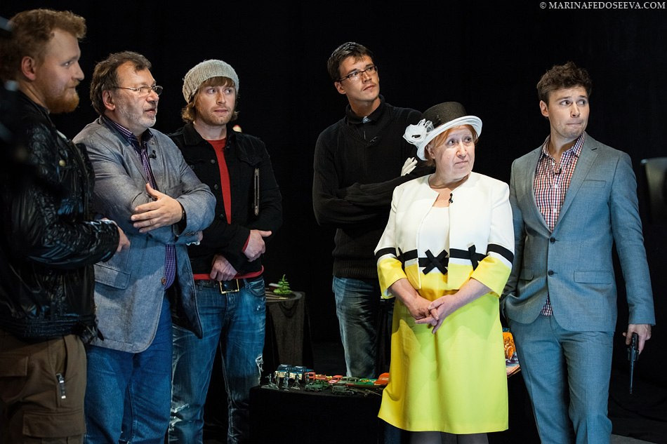 'Battle of Extrasensories' show. Marina Kanygina (Fedoseeva) photography