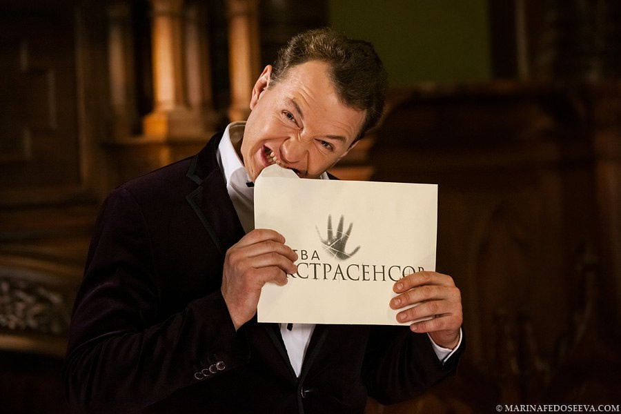 'Battle of Extrasensories' show. Marina Kanygina (Fedoseeva) photography