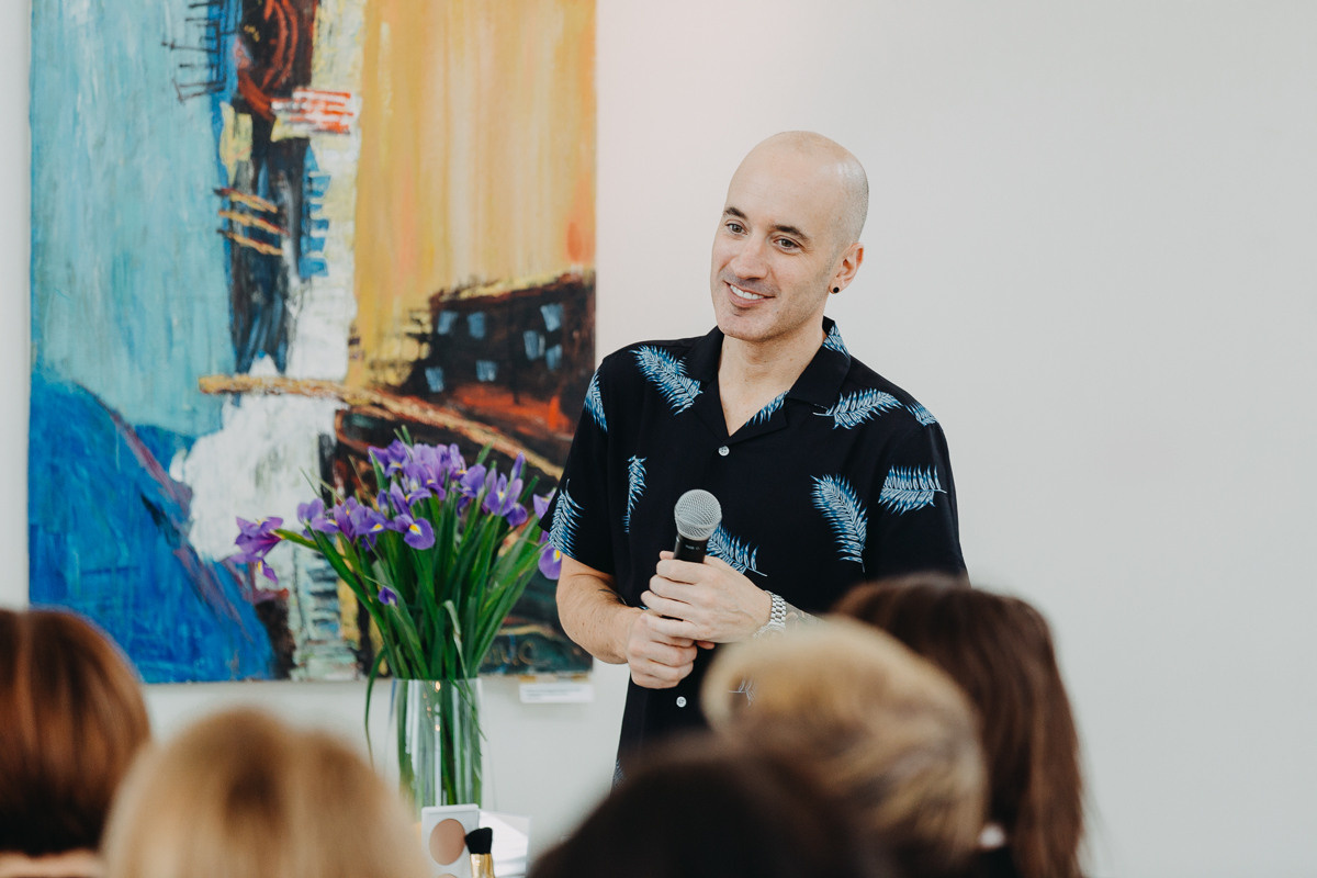 Презентация линейки косметики от James Read. Фотограф Марина Каныгина (Федосеева)