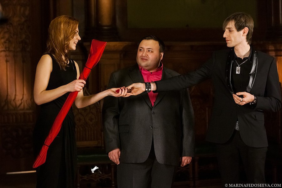 'Battle of Extrasensories' show. Marina Kanygina (Fedoseeva) photography
