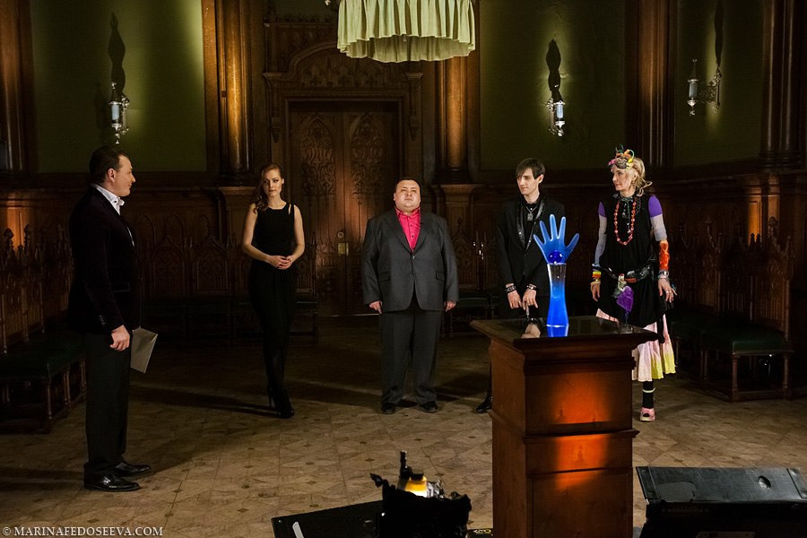 'Battle of Extrasensories' show. Marina Kanygina (Fedoseeva) photography