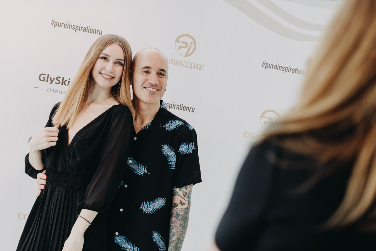 Презентация линейки косметики от James Read. Фотограф Марина Каныгина (Федосеева)