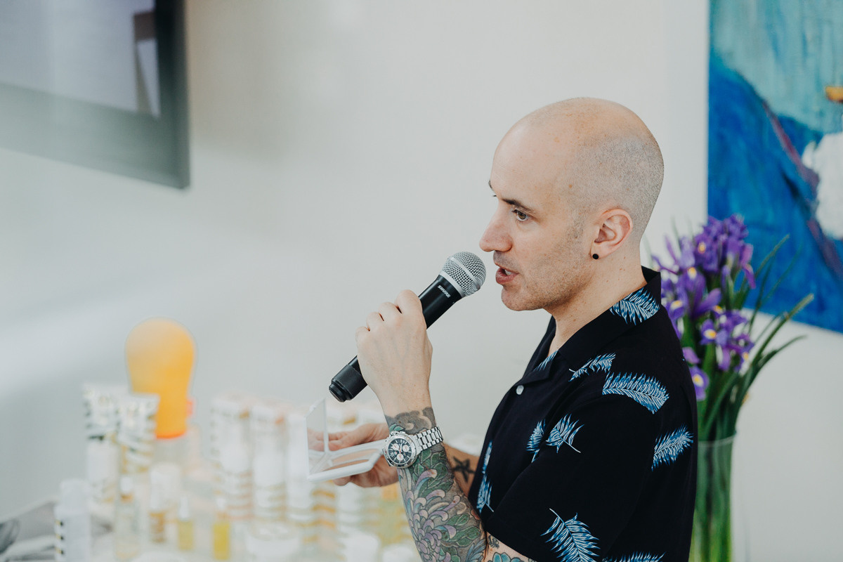 Презентация линейки косметики от James Read. Фотограф Марина Каныгина (Федосеева)