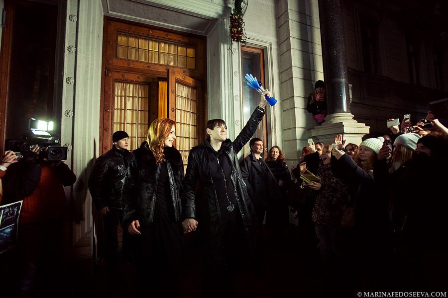 'Battle of Extrasensories' show. Marina Kanygina (Fedoseeva) photography