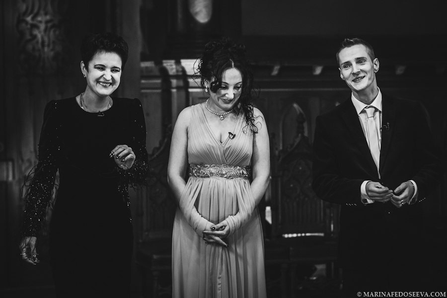 'Battle of Extrasensories' show. Marina Kanygina (Fedoseeva) photography