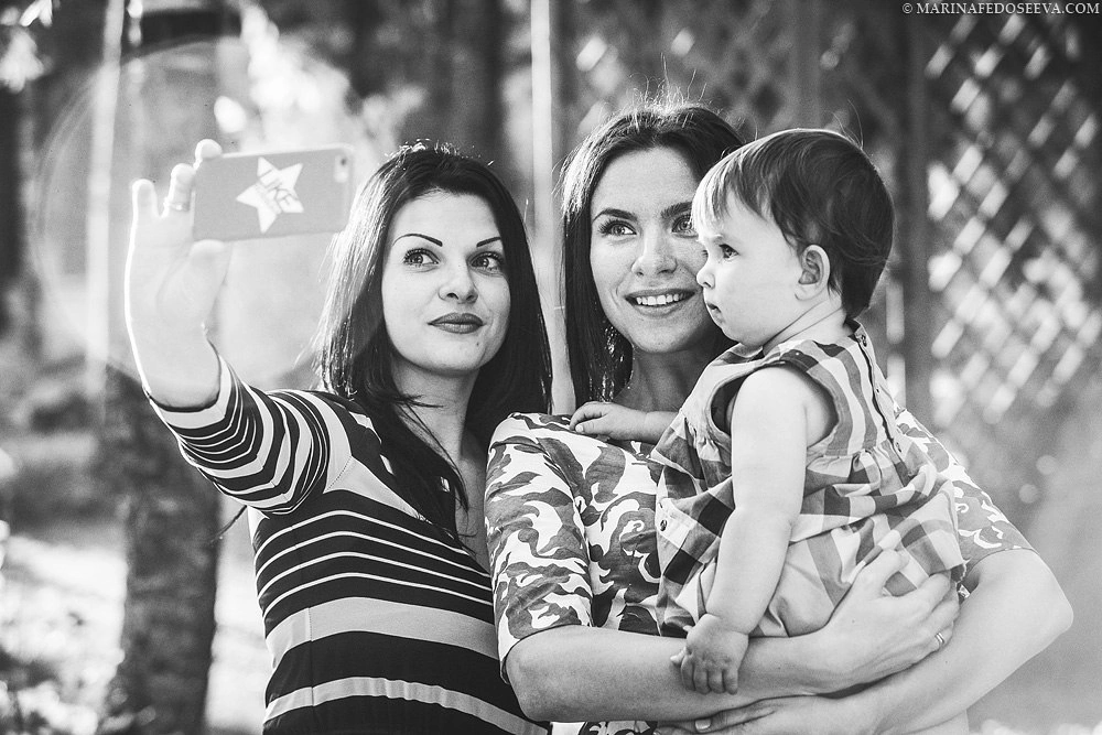 One day of a big family. Marina Kanygina (Fedoseeva) photography