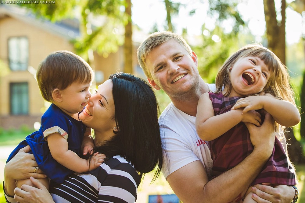 One day of a big family. Marina Kanygina (Fedoseeva) photography