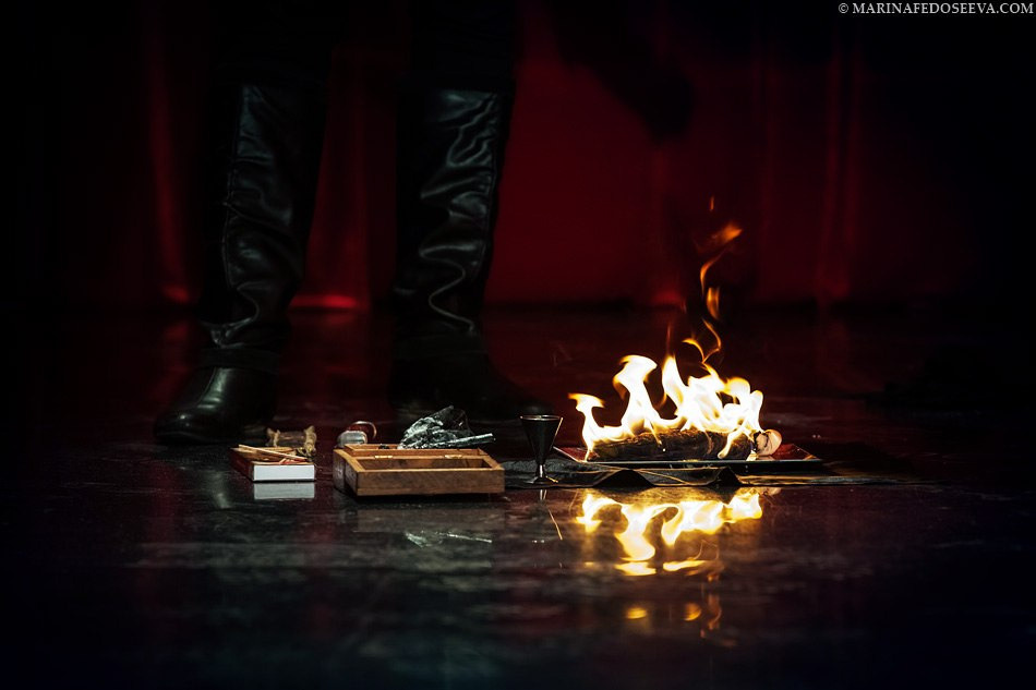 'Battle of Extrasensories' show. Marina Kanygina (Fedoseeva) photography