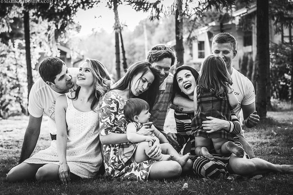 One day of a big family. Marina Kanygina (Fedoseeva) photography