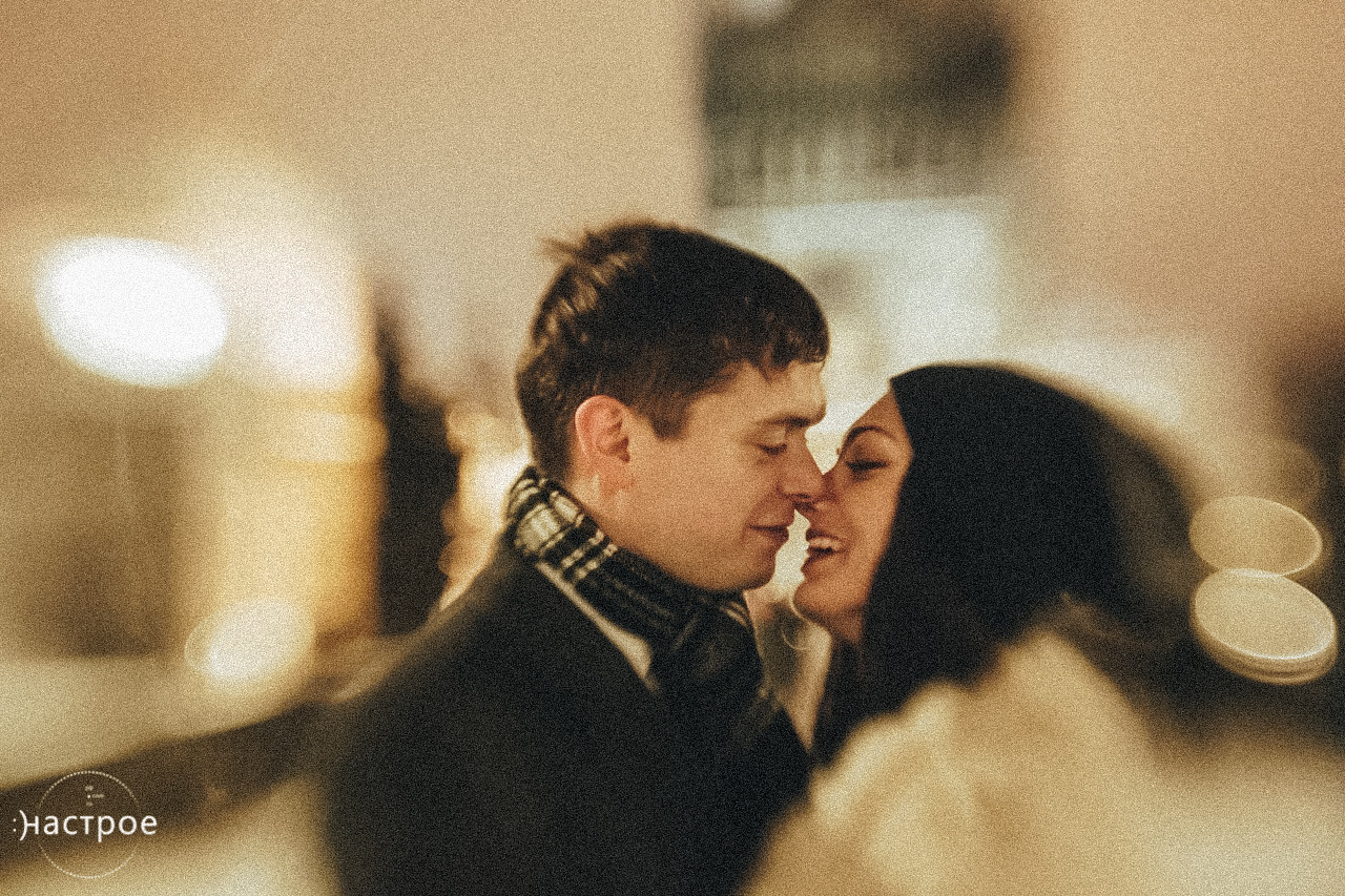 Winter love-story in Prague (Czech Republic). Marina Kanygina (Fedoseeva) photography