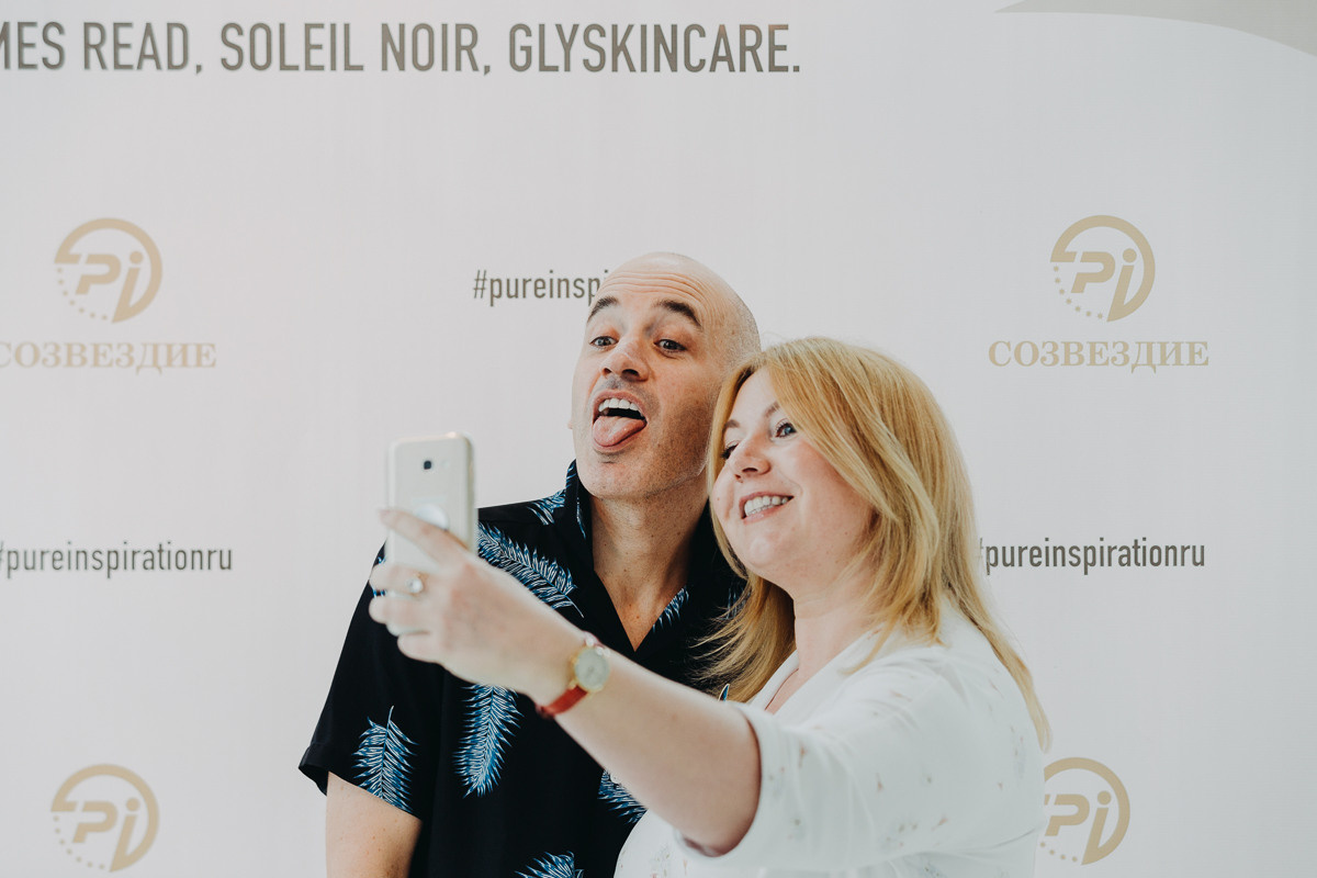 Презентация линейки косметики от James Read. Фотограф Марина Каныгина (Федосеева)