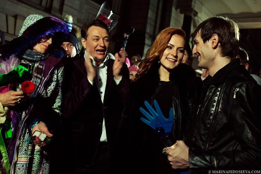 'Battle of Extrasensories' show. Marina Kanygina (Fedoseeva) photography