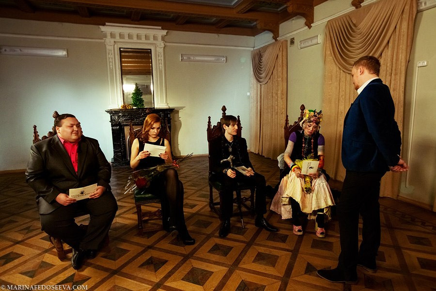 'Battle of Extrasensories' show. Marina Kanygina (Fedoseeva) photography