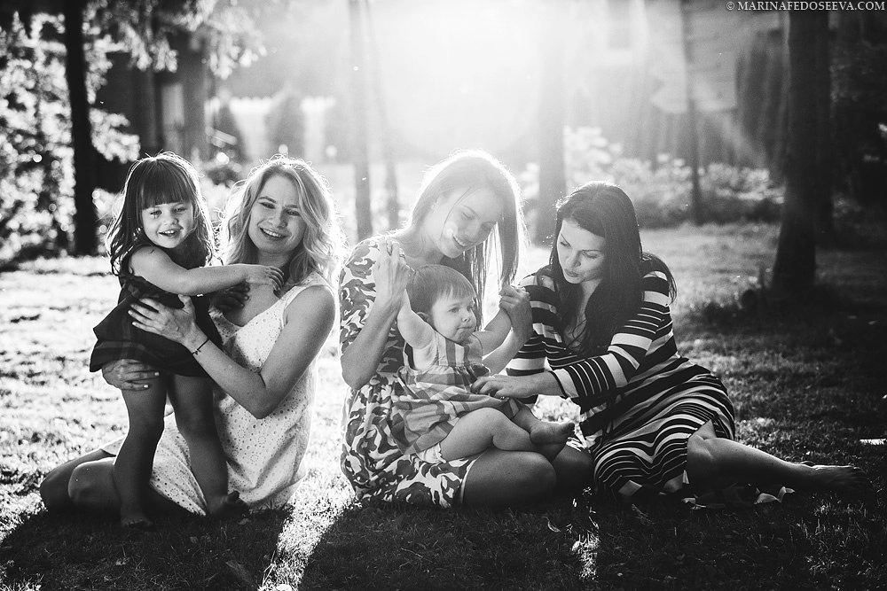 One day of a big family. Marina Kanygina (Fedoseeva) photography