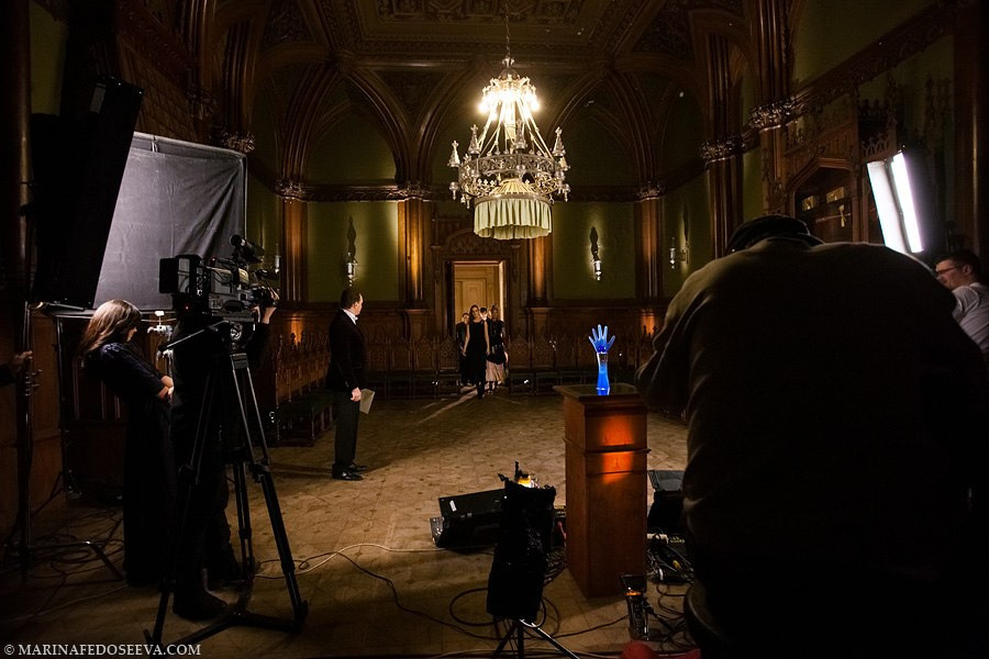 'Battle of Extrasensories' show. Marina Kanygina (Fedoseeva) photography