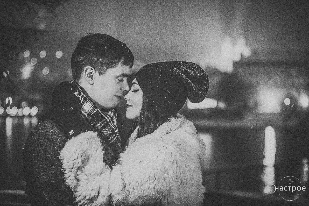 Winter love-story in Prague (Czech Republic). Marina Kanygina (Fedoseeva) photography