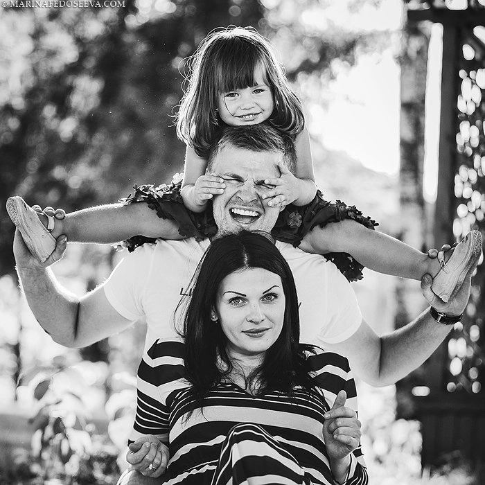 One day of a big family. Marina Kanygina (Fedoseeva) photography