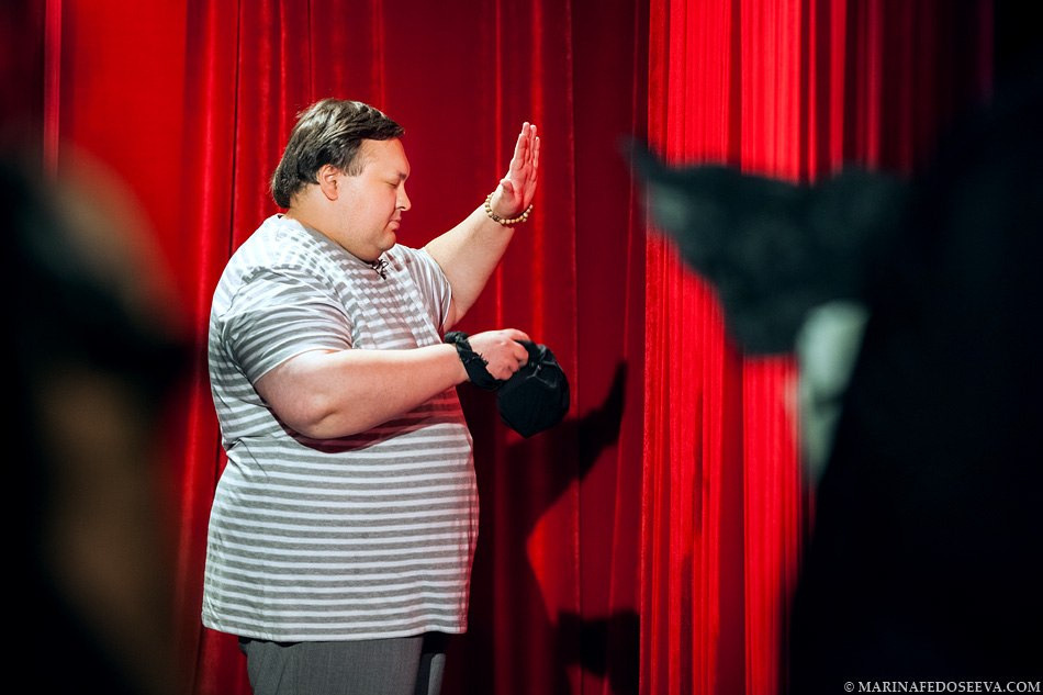 'Battle of Extrasensories' show. Marina Kanygina (Fedoseeva) photography