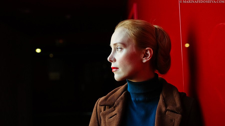 Feature film 'Betrayal': dir Kirill Serebrennikov, dop Oleg Lukichev. Marina Kanygina (Fedoseeva) photography