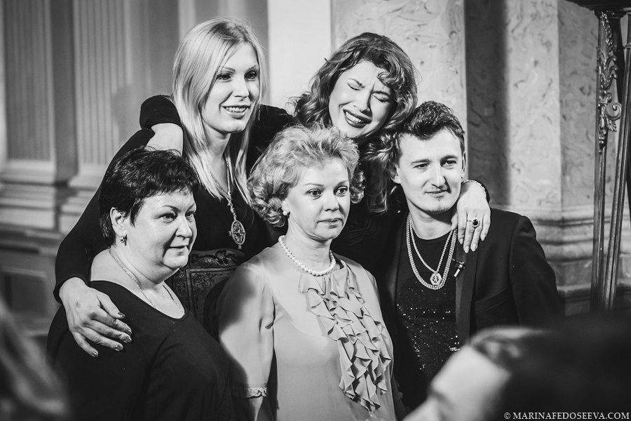 'Battle of Extrasensories' show. Marina Kanygina (Fedoseeva) photography