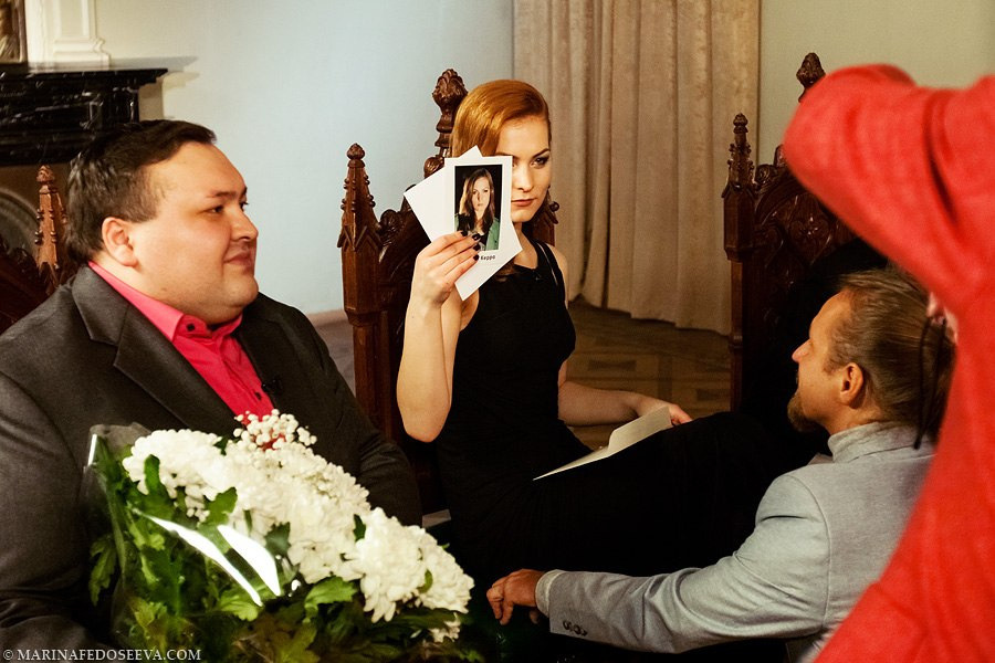 'Battle of Extrasensories' show. Marina Kanygina (Fedoseeva) photography