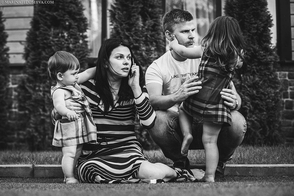 One day of a big family. Marina Kanygina (Fedoseeva) photography