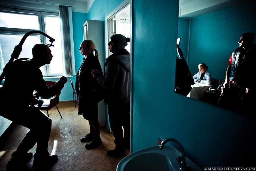 Feature film 'Betrayal': dir Kirill Serebrennikov, dop Oleg Lukichev. Marina Kanygina (Fedoseeva) photography