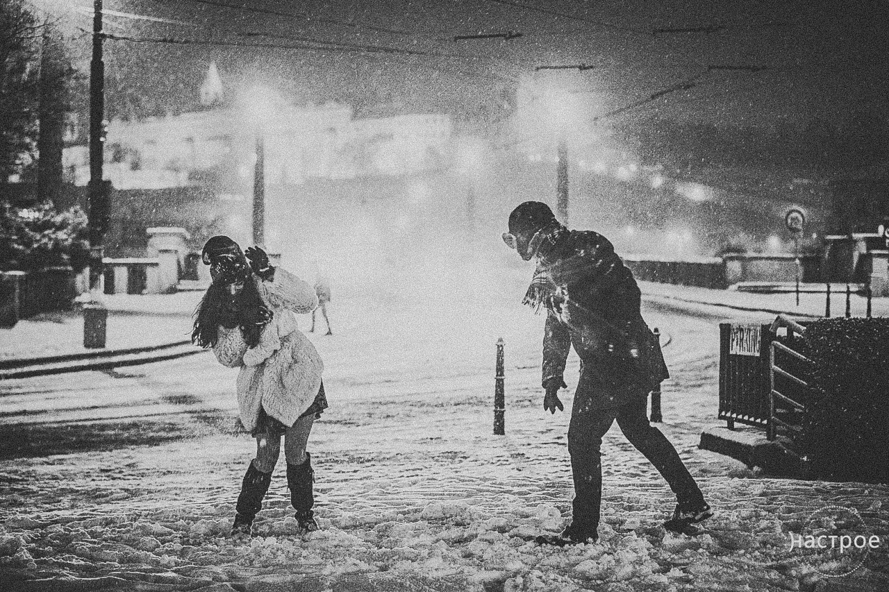 Winter love-story in Prague (Czech Republic). Marina Kanygina (Fedoseeva) photography