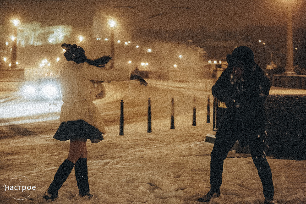 Winter love-story in Prague (Czech Republic). Marina Kanygina (Fedoseeva) photography