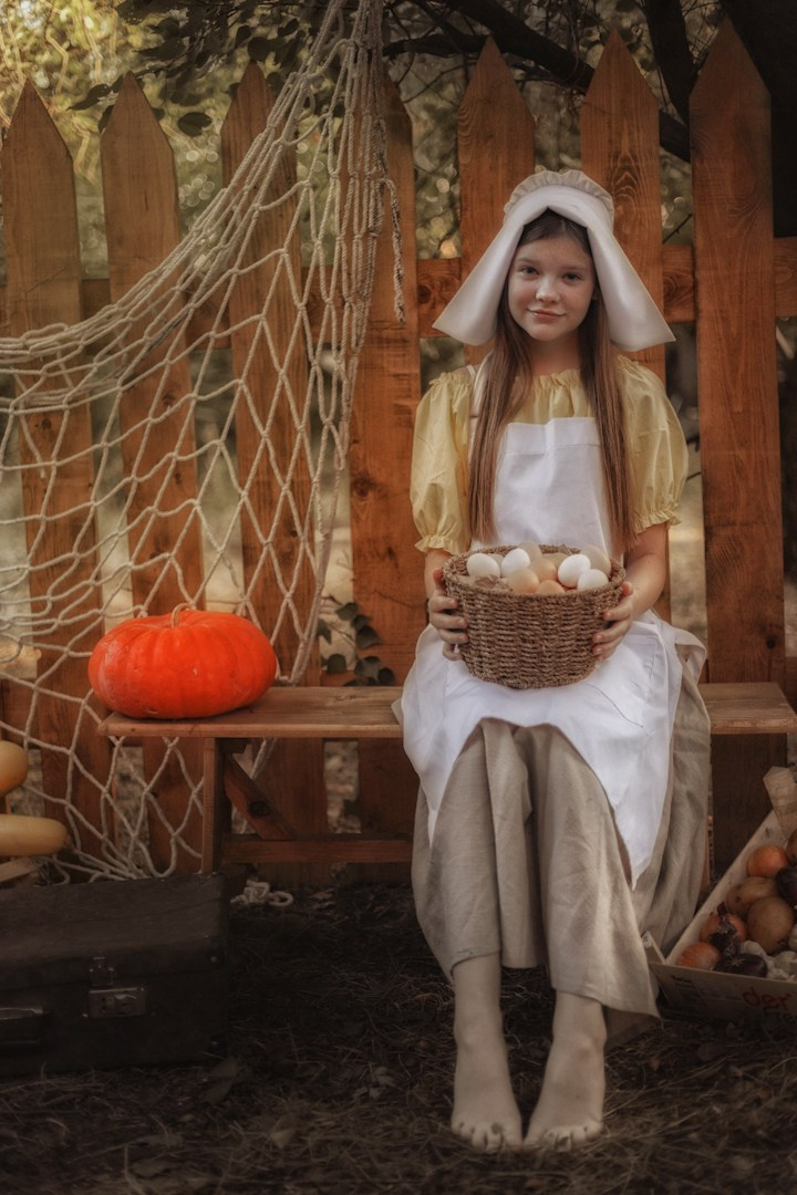 «Золушка, или жизнь в деревне». Семейный детский фотограф Краснодарский край Оксана Колос