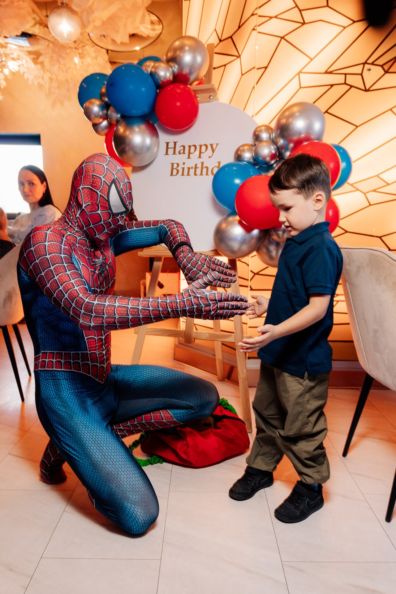 Детский день рождения в парке аттракционов. Репортажный фотограф Санкт-Петербург