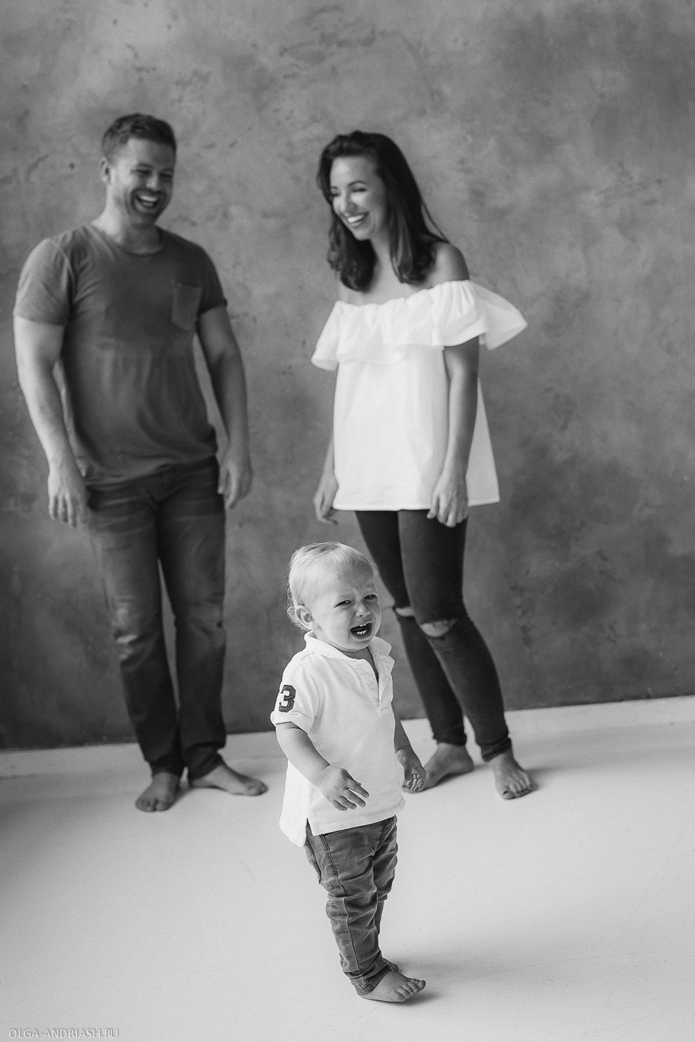 Семейная в студии. Семейный, портретный и свадебный фотограф в Санкт-Петербурге и Москве