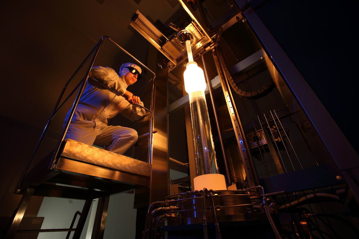 Завод по производству оптического волокна, Саранск. Заказчик: Роснано