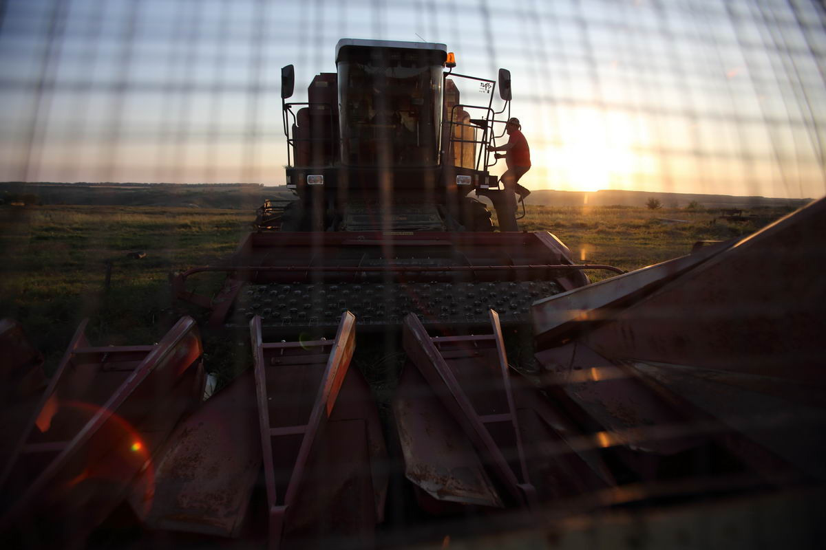 Уборка урожая зерновых, Воронеж. Заказчик: Московский Индустриальный Банк