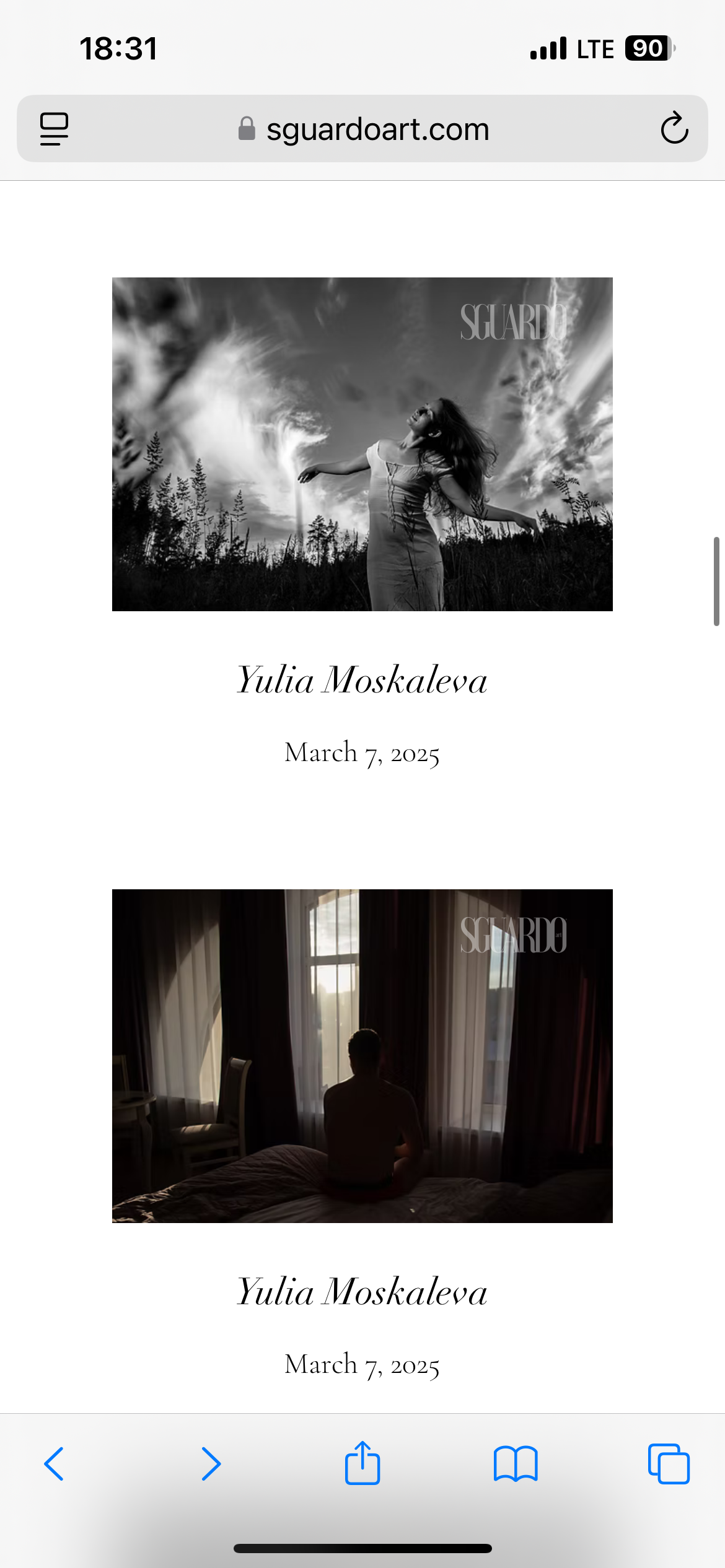 Публикации и конкурсы. Профессиональный фотограф в Москве Юлия Москалёва