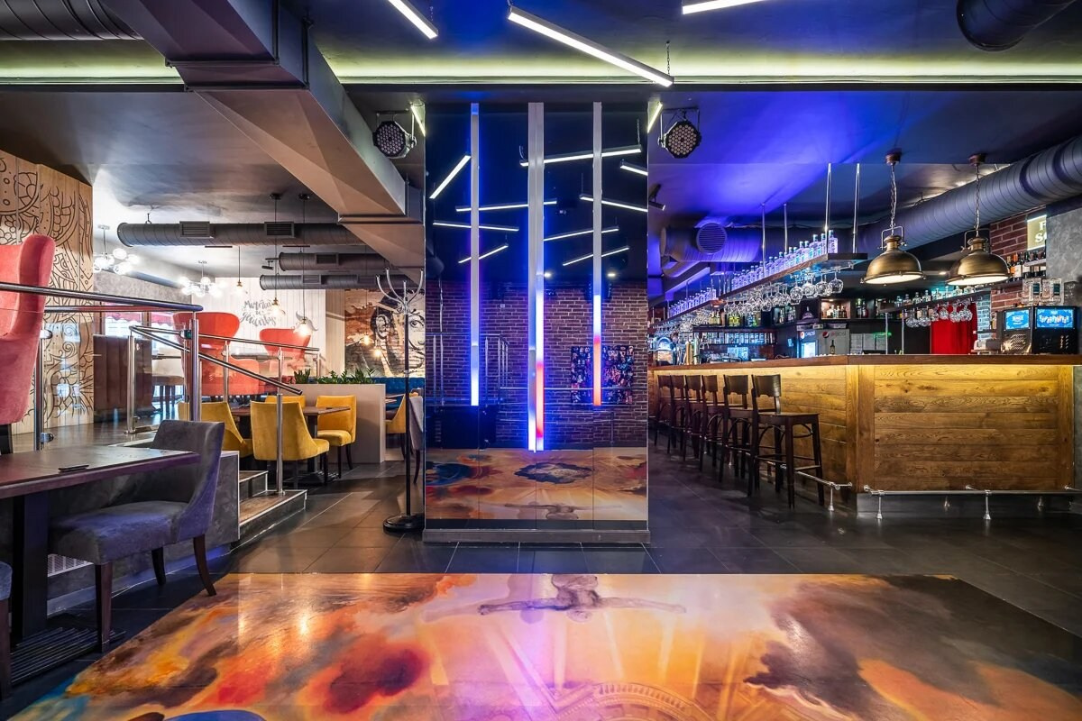 Ресторан-бар «Дали» г. Санкт-Петербург. Батракова Наталья дизайнер интерьеров Санкт-Петербург Москва Архангель