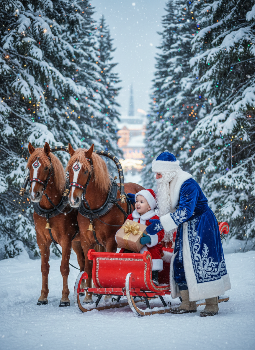 ИИ-фотосессии Новогодние. Фотограф в Перми Любовь Огородова | Авторские туры