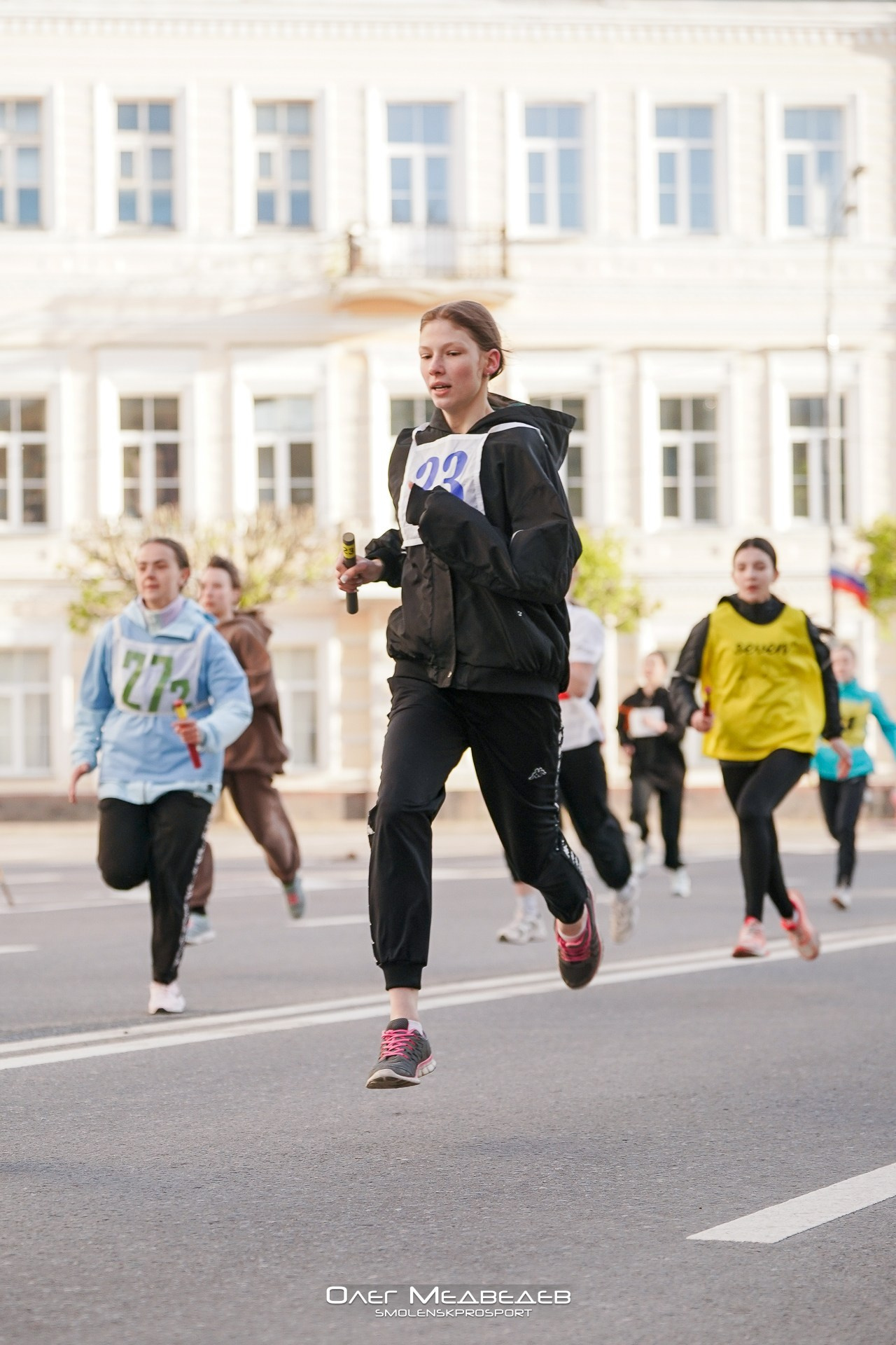 Эстафета Победа 2024 Смоленск. Спортивный фотограф Олег Медведев | prosport67 | Смоленск