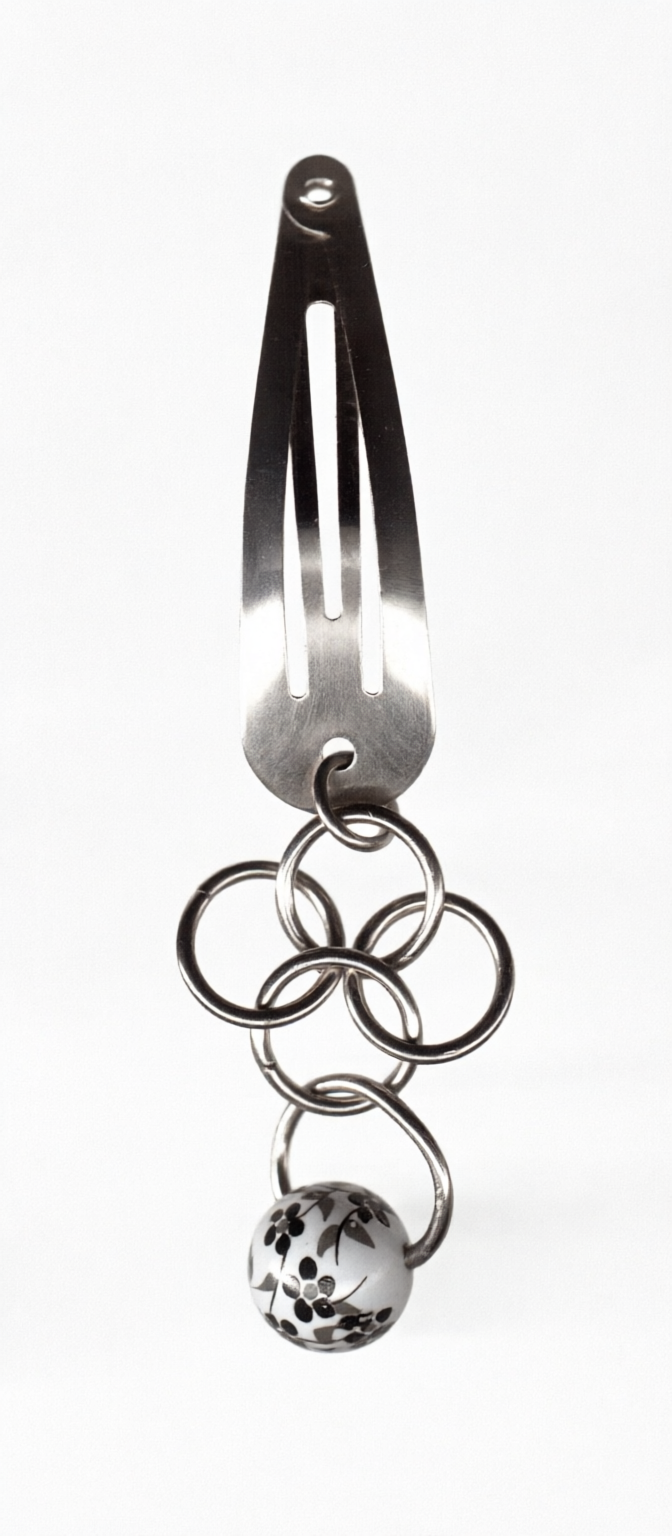 Заколки из кольчуги. Украшения из кольчуги в Москве Соня Спросонья