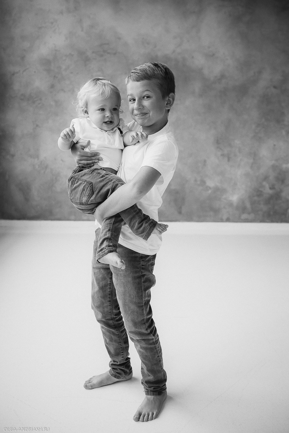 Семейная в студии. Семейный, портретный и свадебный фотограф в Санкт-Петербурге и Москве