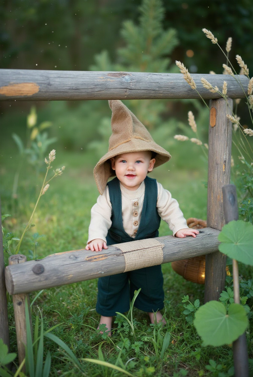 Фотосессия в Сказочном Лесу. Детская Фотостудия ГОДОВАСИКИ в Санкт-Петербурге фотосесия на годик