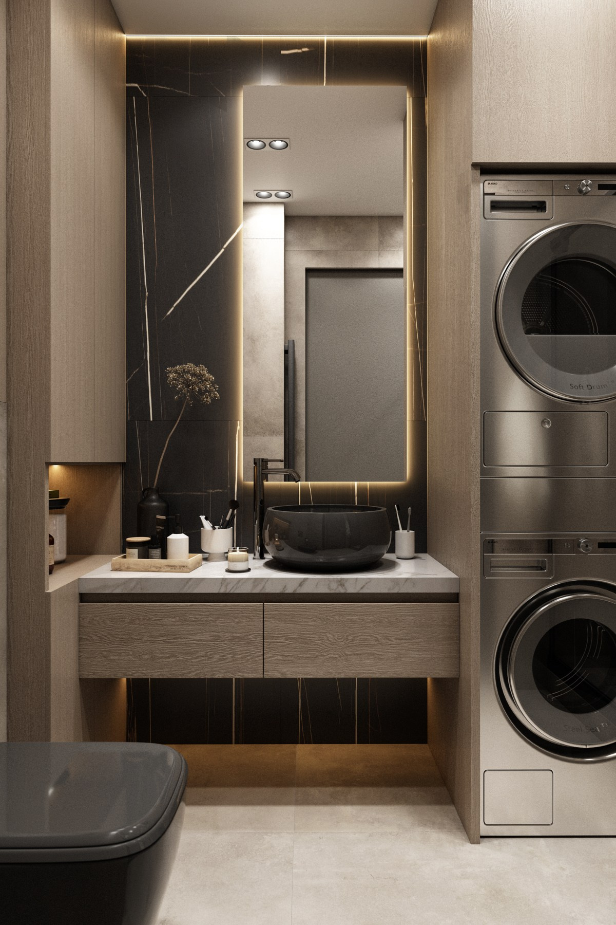 Квартира со своим характером в ЖК Солярис. Дизайн-проекты жилых и общественных пространств во Владивостоке