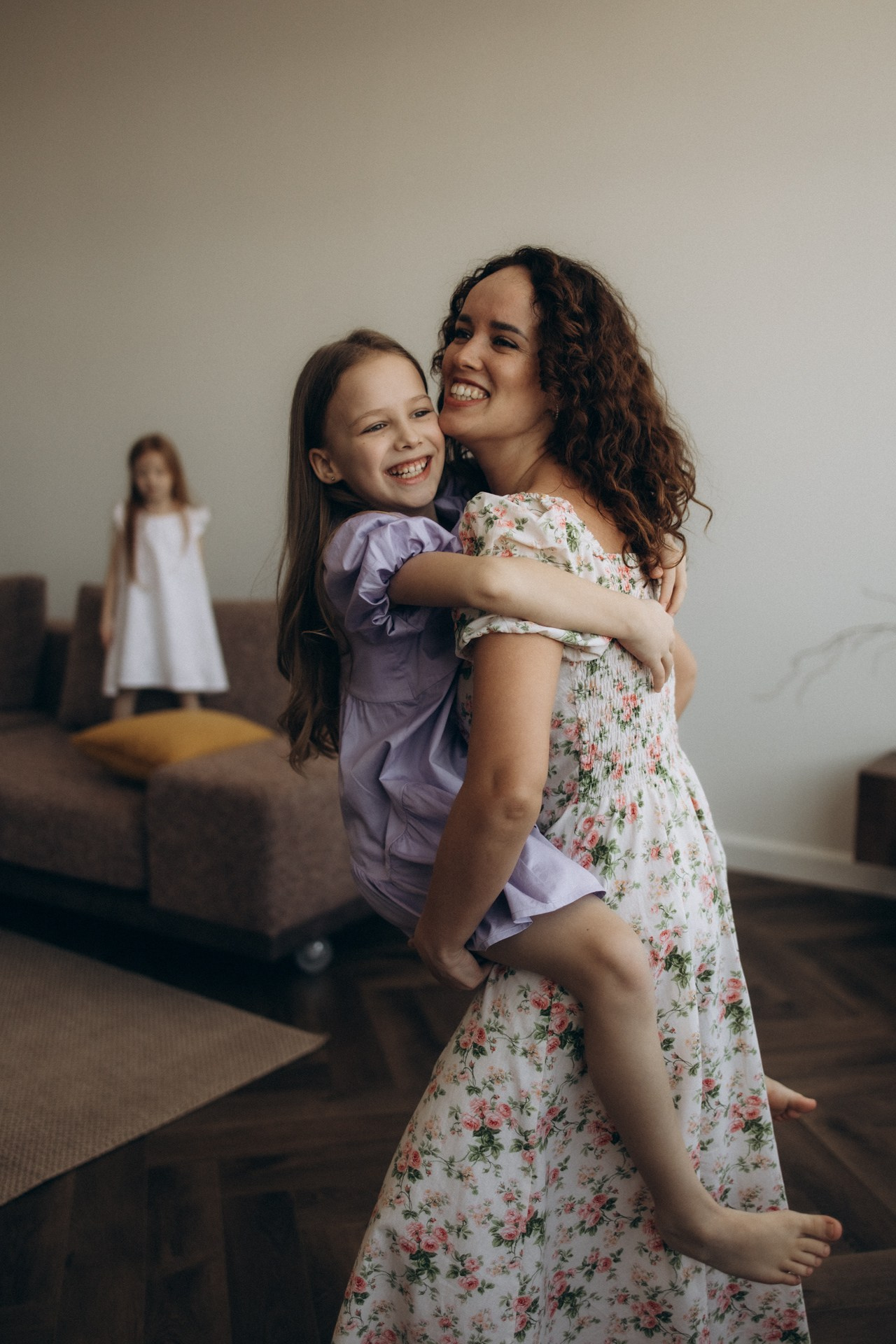 Саша, Ева и София. Семейный фотограф в Ижевске Даша Денисова