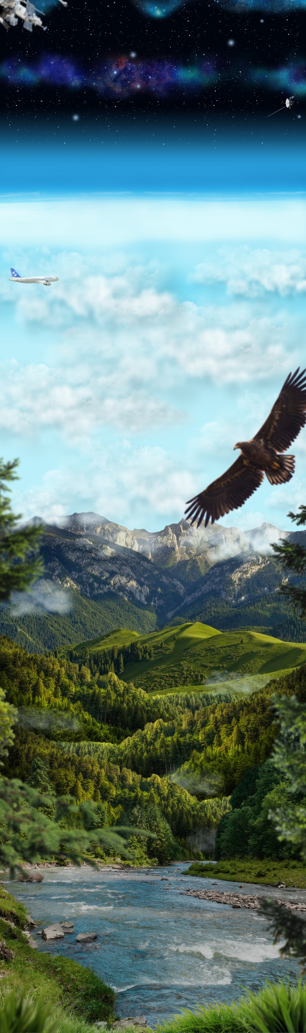 Collages & Photomanipulation. Графический дизайнер и иллюстратор Айрат Давлетшин