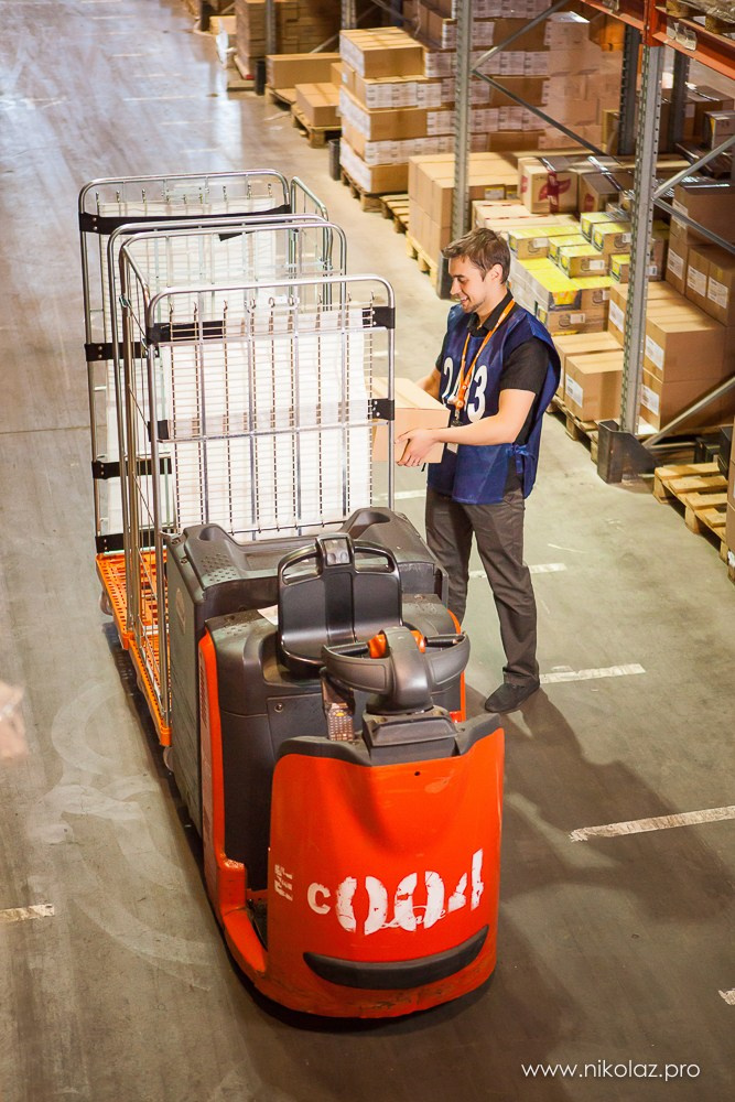 ДИКСИ склад. Видеооператор/Фотограф Николай Завьялов