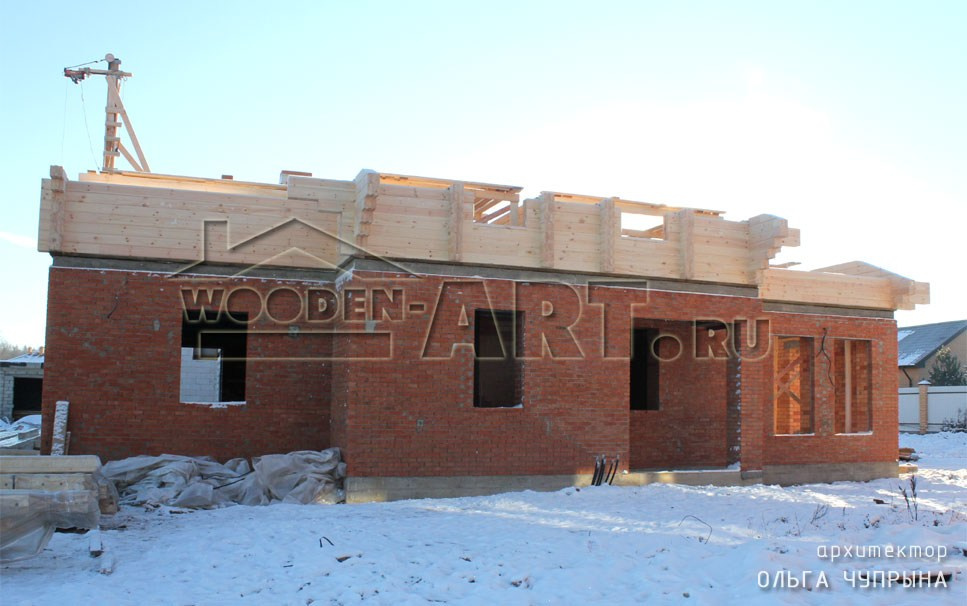 «Каменка» 366 кв. м. Проекты деревянных домов