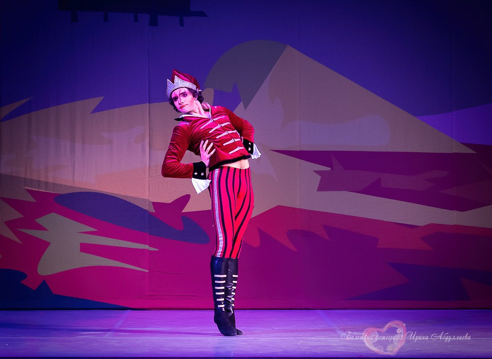 Премьера балета «Шут» — Прима балерина Кремлёвского балета Е.Первушина, Премьер Большого Театра Игорь Цвирко