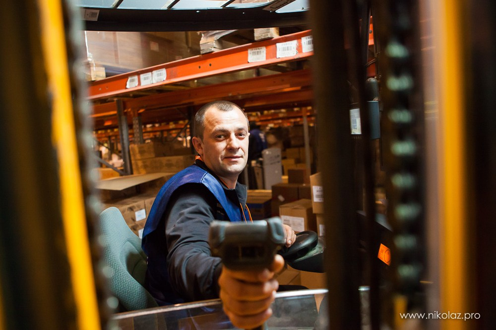 ДИКСИ склад. Видеооператор/Фотограф Николай Завьялов