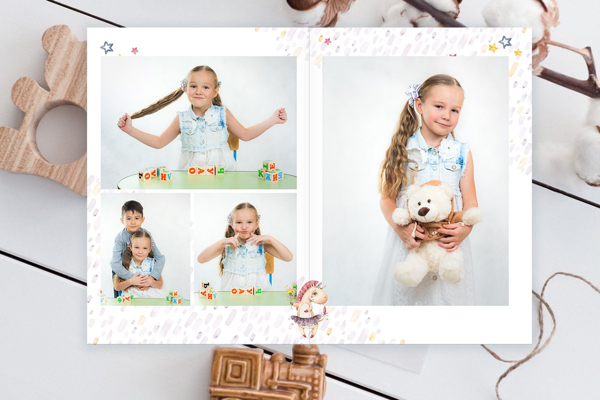Дизайн выпускного альбома в детском саду